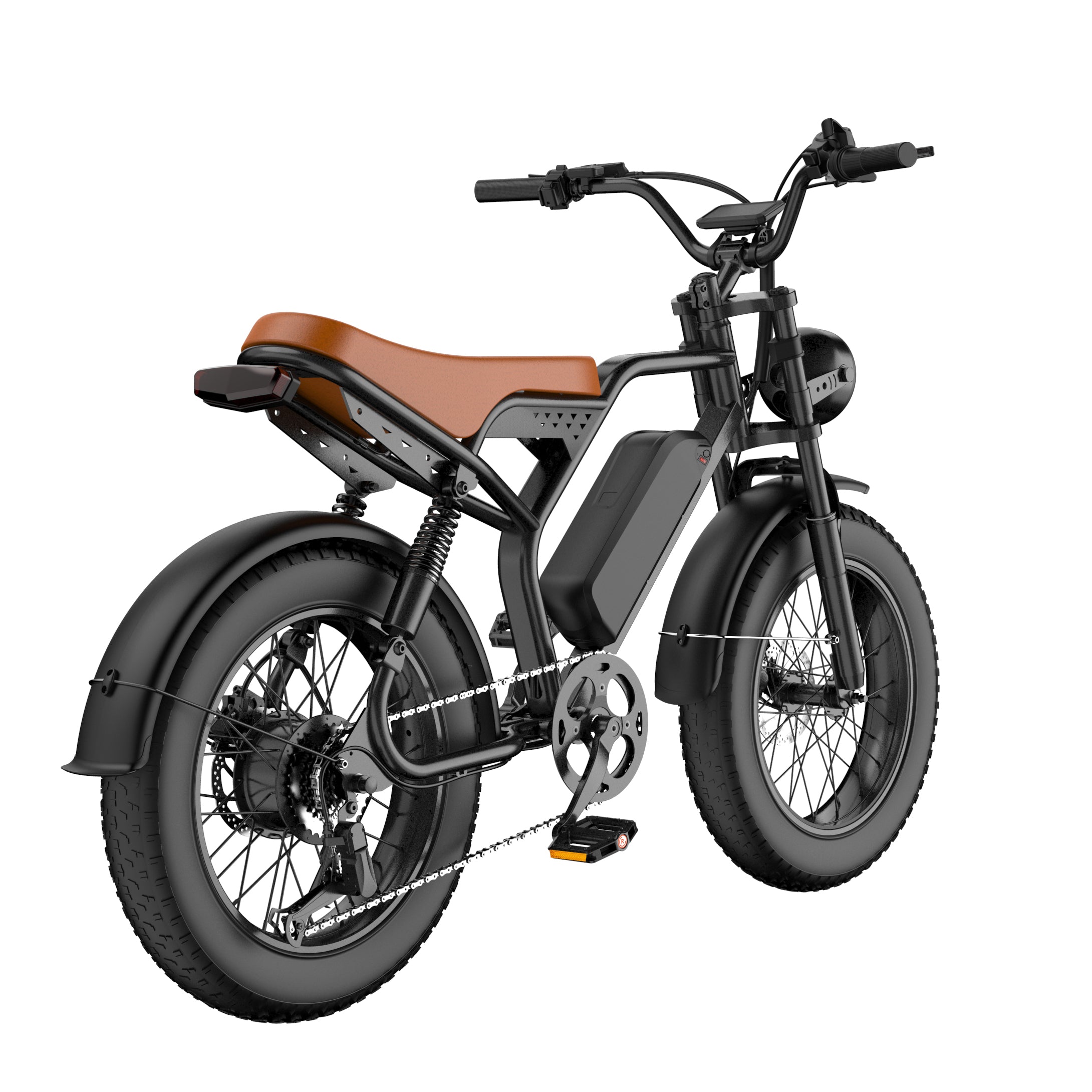 Laifook Bicicleta Elétrica U11 com Pneus Largos e Alta Autonomia